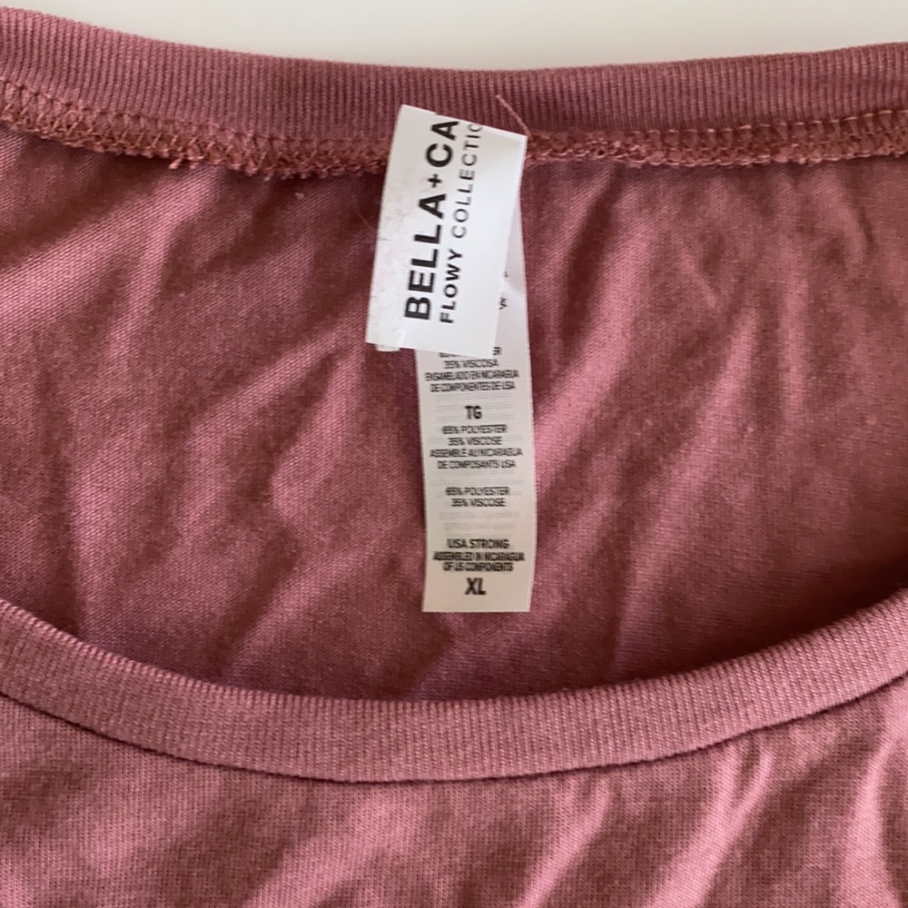 Comfortable Pink Muscle Tee - Picture 3 of 3